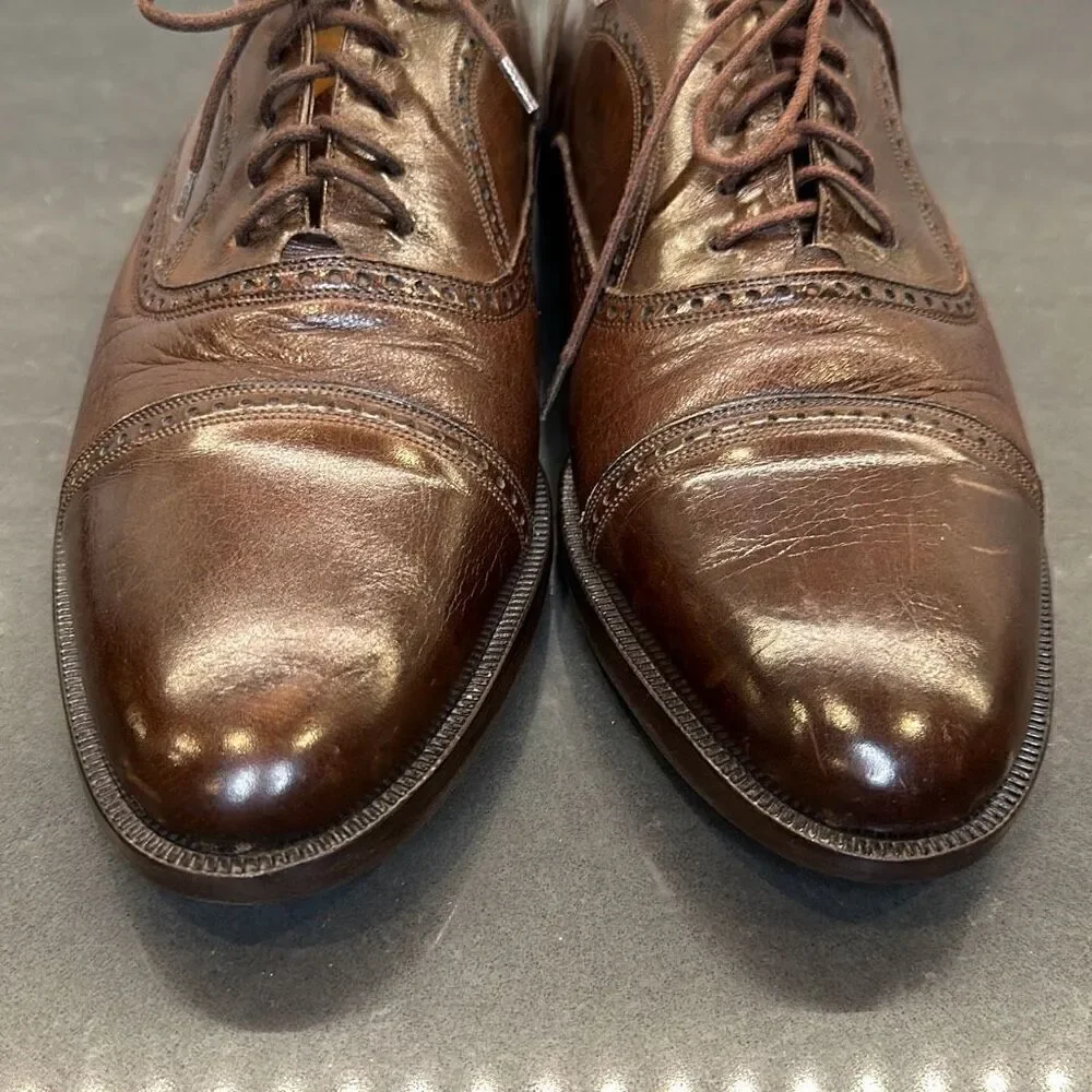 Mezlan Florence Leather Oxford Lace Dress Shoes